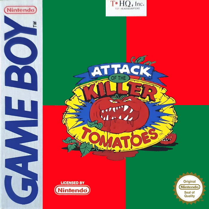 Attack Of The Killer Tomatoes — box-2D (EU)