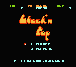 Chack'n Pop — sstitle (JP)