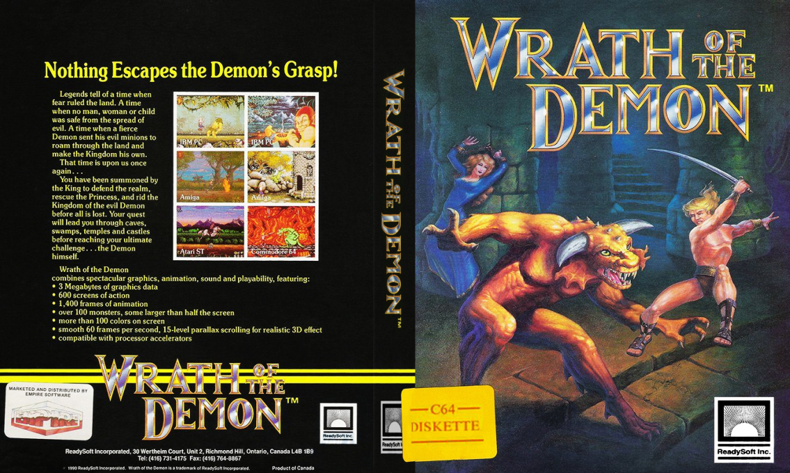Wrath Of The Demon — box-texture (US)
