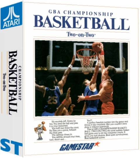 GBA Championship Basketball - Two-on-Two — box-3D (US)