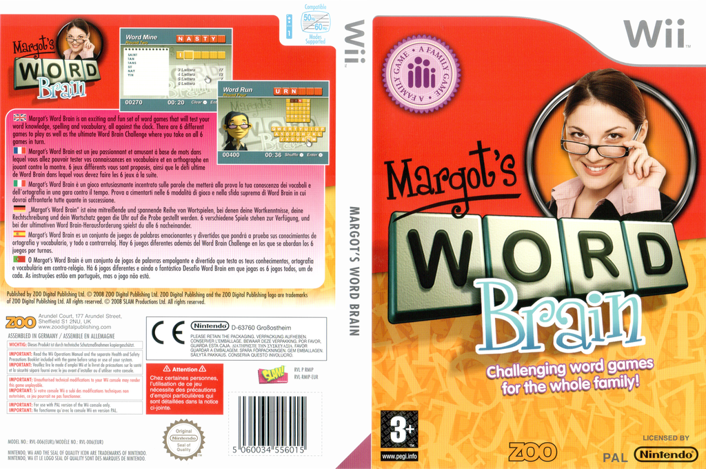 Margot's Word Brain — box-texture (EU)