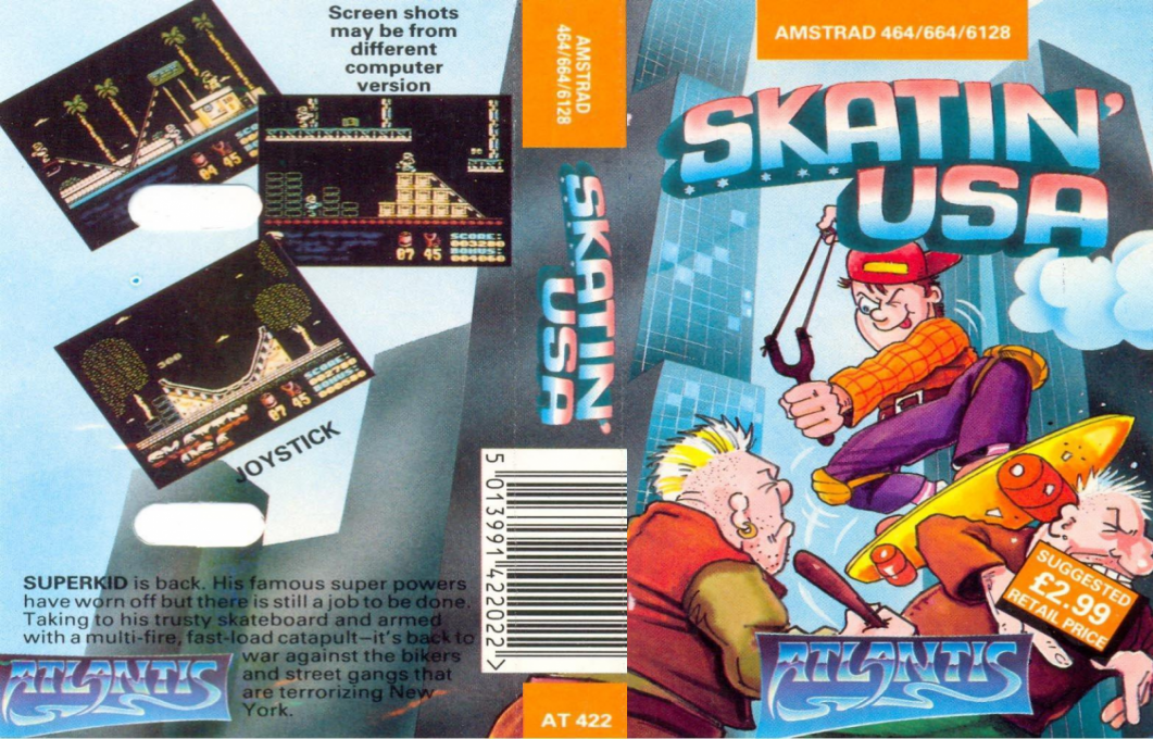 Skatin' USA — box-texture (EU)