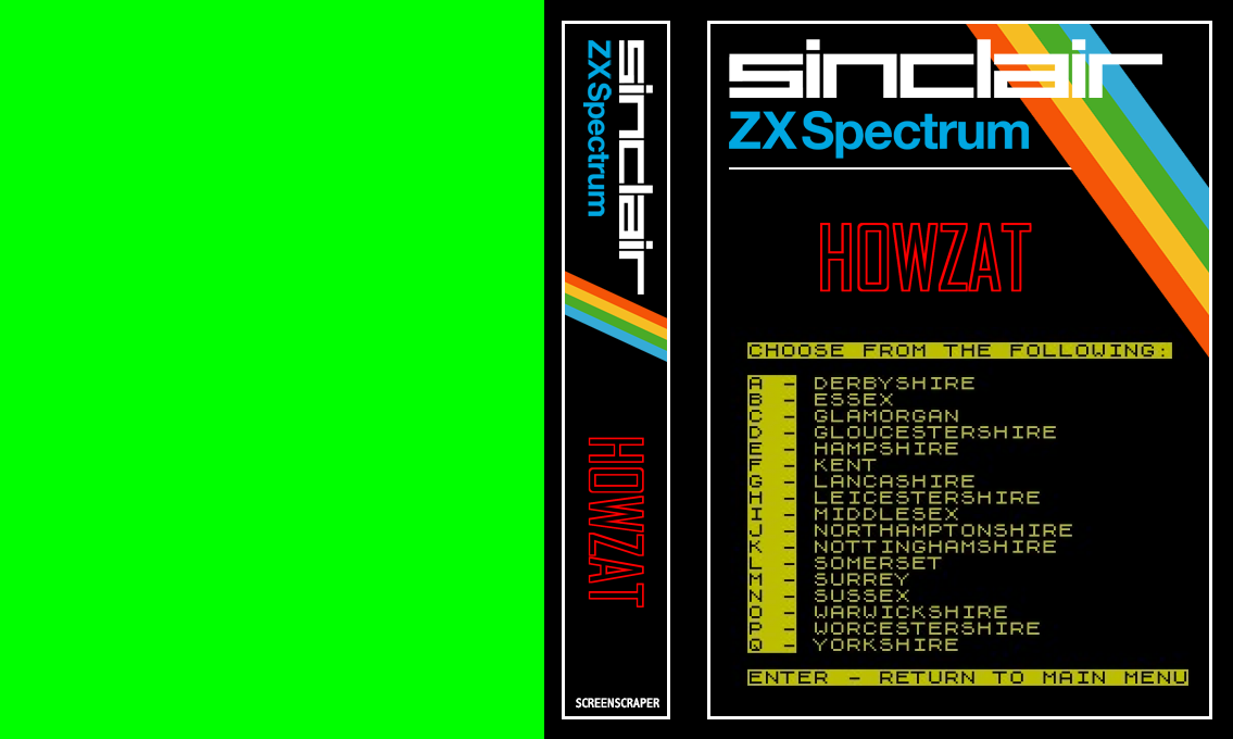 Howzat — box-texture (SS)