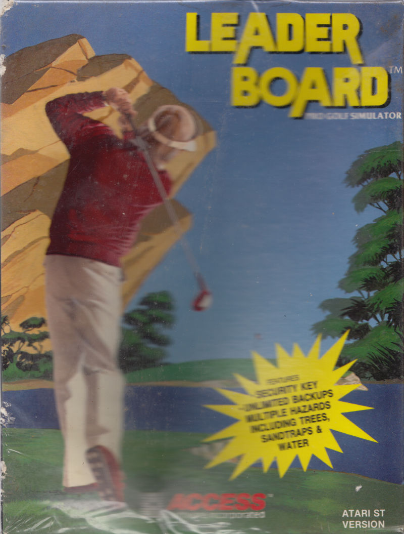Leader Board box art