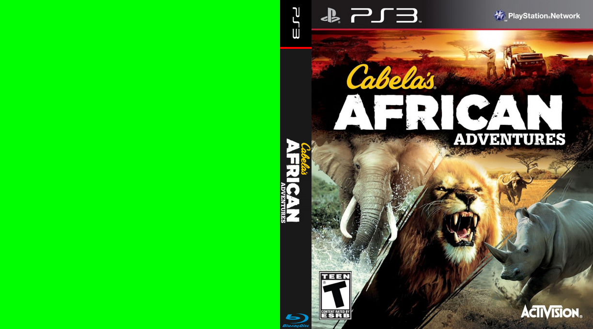 Cabela's African Adventures — box-texture (US)