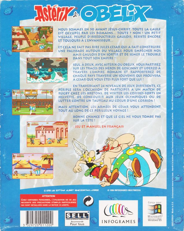 Astérix & Obélix — box-2D-back (FR)
