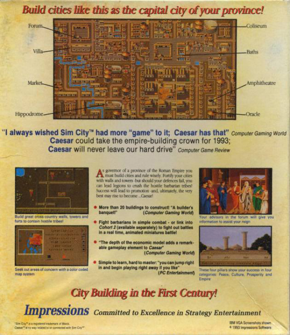 Caesar Deluxe — box-2D-back (EU)