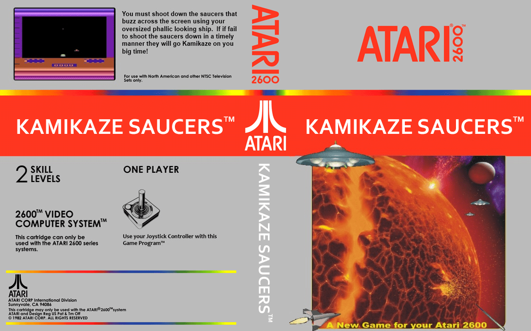 Kamikaze Saucers — box-texture (US)