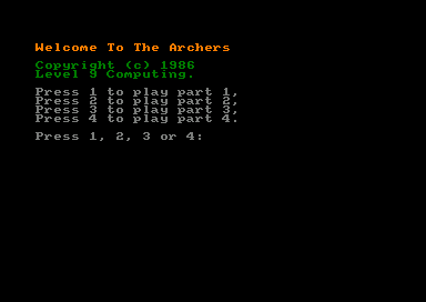 Archers, The — sstitle (EU)