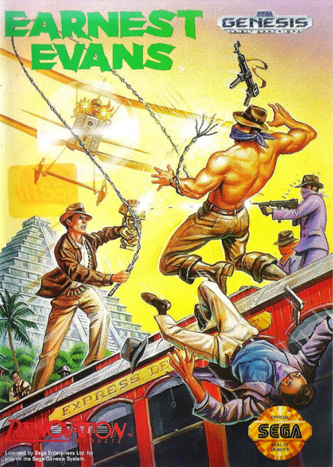 Earnest Evans box art