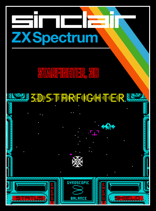 Starfighter, 3D — box-2D (SS)