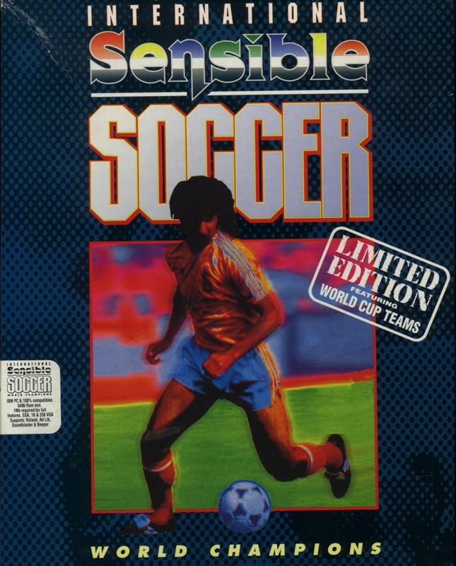 International Sensible Soccer box art