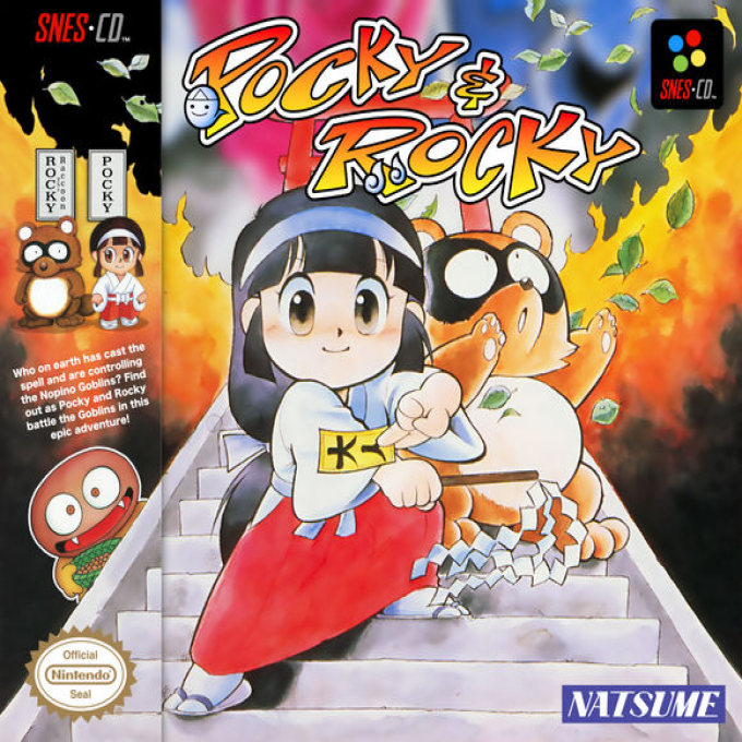 Pocky And Rocky box art