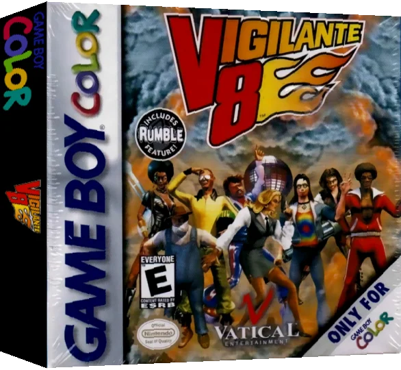 Vigilante 8 — box-3D (US)