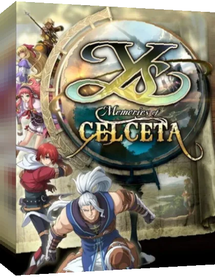 Ys - Celceta no Jukai — box-3D (JP)