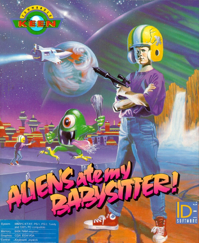 Commander Keen 6 - Aliens Ate My Babysitter box art