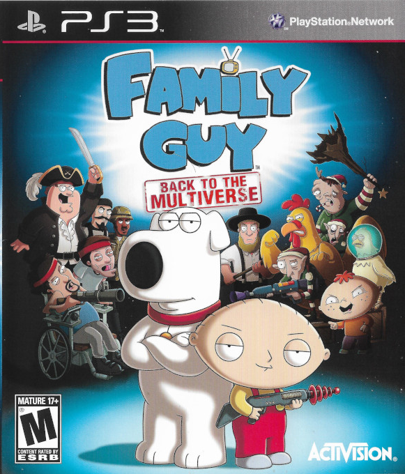 Family Guy - Back to the Multiverse box art