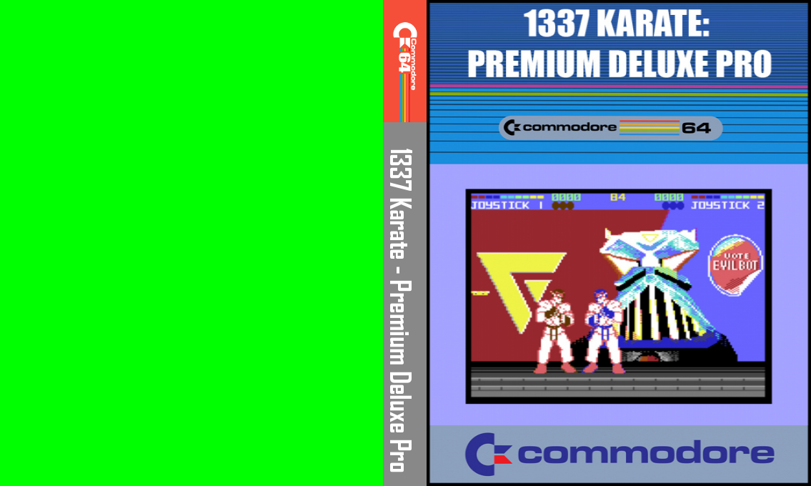 1337 Karate - Premium Deluxe Pro — box-texture (CUS)