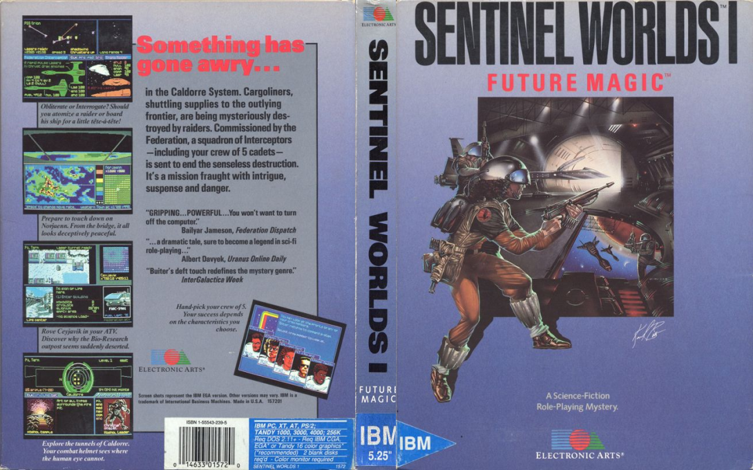 Sentinel Worlds 1 - Future Magic — box-texture (US)