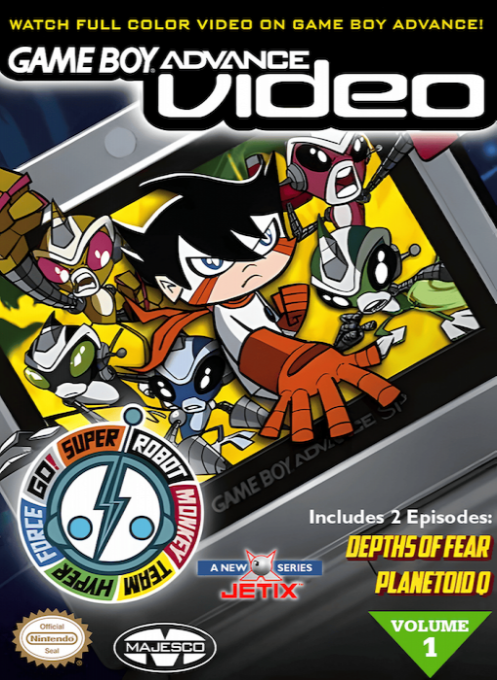 Game Boy Advance Video - Super Robot Monkey Team - Hyper Force Go! - Volume 1 box art