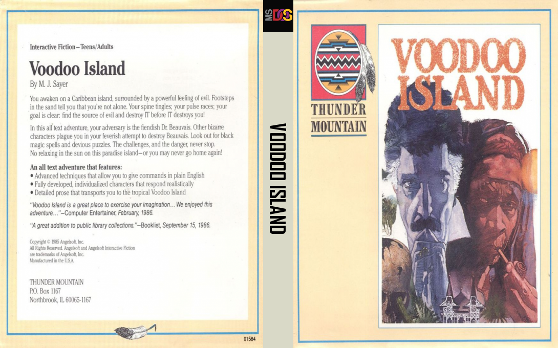 Voodoo Island — box-texture (US)