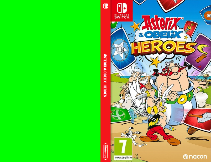 Asterix & Obelix - Heroes — box-texture (EU)