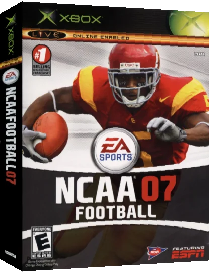 NCAA Football 07 — box-3D (US)