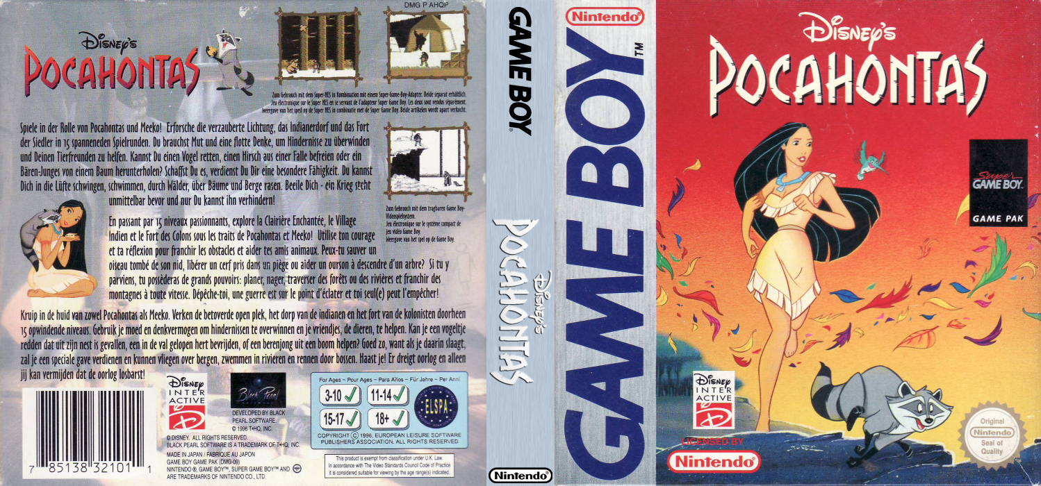 Pocahontas — box-texture (EU)