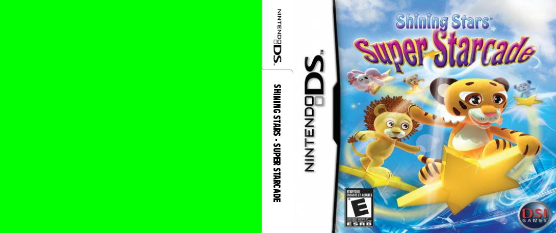 Shining Stars - Super Starcade — box-texture (US)