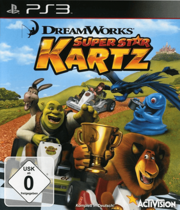 DreamWorks Super Star Kartz — box-2D (DE)