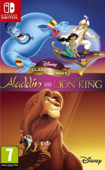 Disney Classic Games - Aladdin and the Lion King — box-2D (EU)