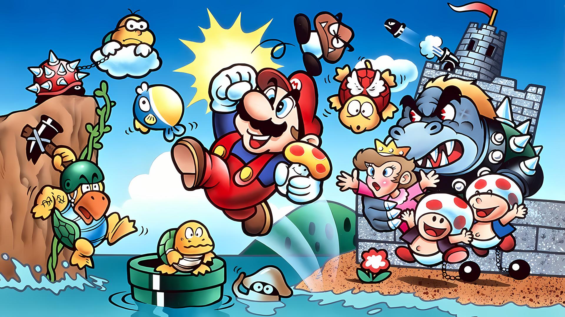 Super Mario Bros. CD - Speedrun Competition — fanart