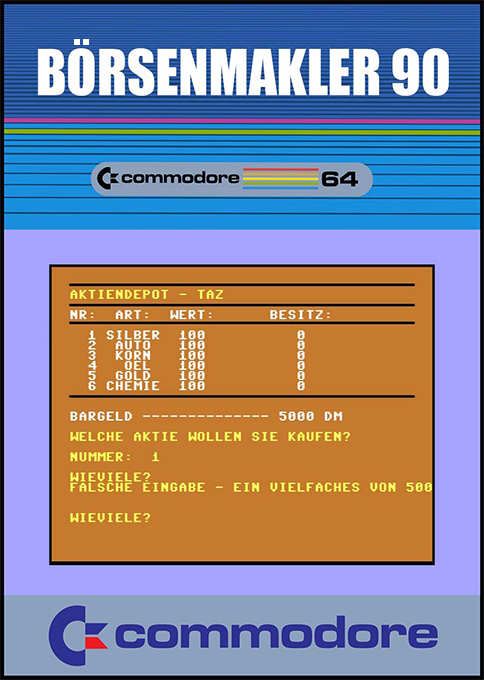 Börsenmakler 90 box art