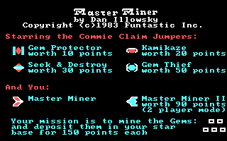 Master Miner — sstitle (US)