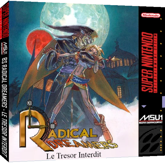 BS Radical Dreamers - Le Tresor Interdit — box-3D (WOR)