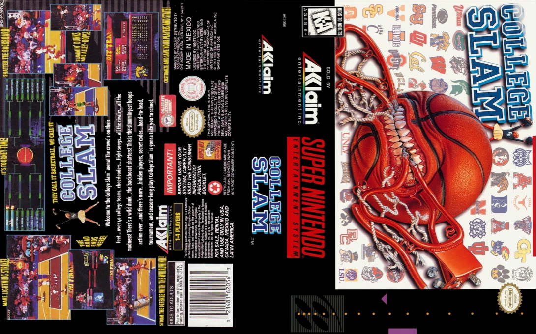 College Slam — box-texture (US)