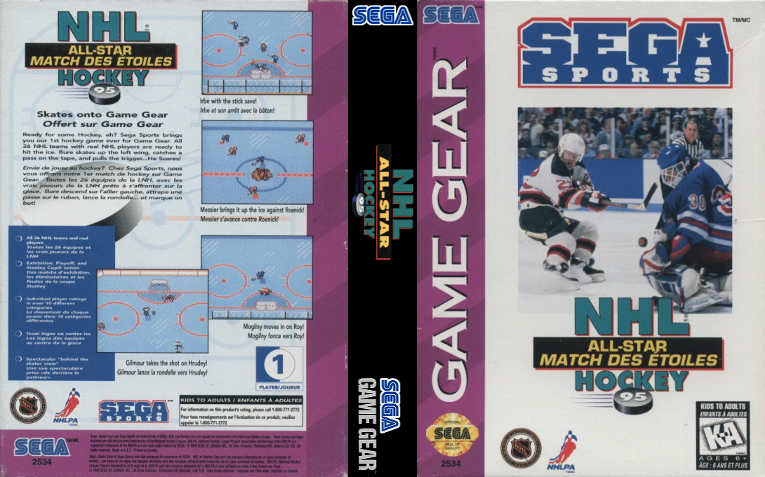 NHL All-Star Hockey — box-texture (CA)