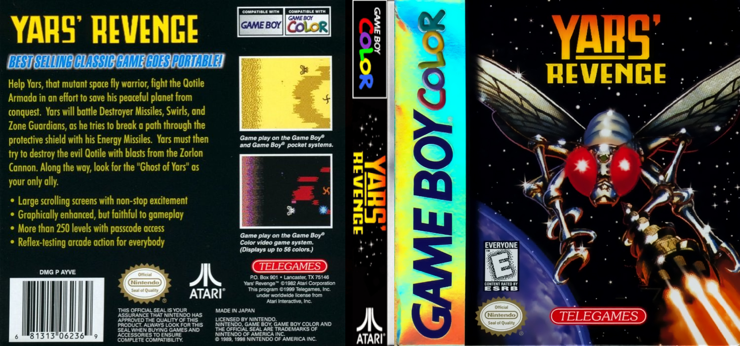 Yars' Revenge — box-texture (US)