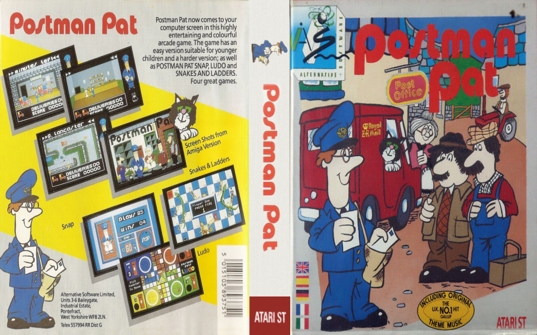 Postman Pat — box-texture (EU)