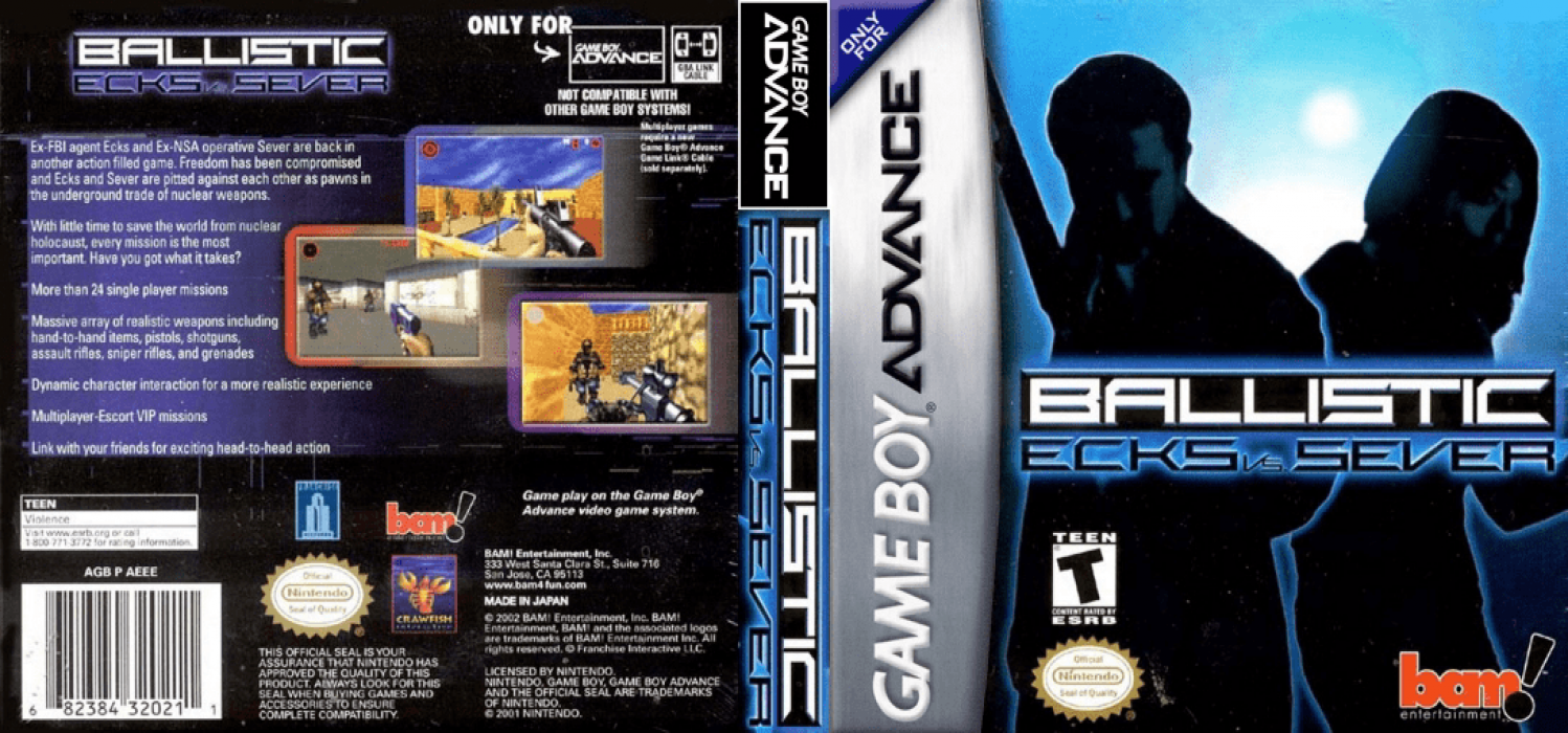 Ecks Vs. Sever 2 - Ballistic — box-texture (US)