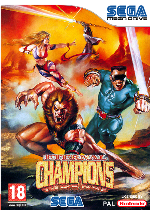 Eternal Champions — box-2D (FR)