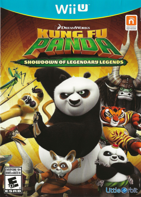 DreamWorks Kung Fu Panda - Showdown of Legendary Legends box art
