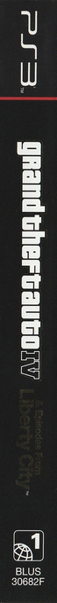 Grand Theft Auto IV & Episodes from Liberty City — box-2D-side (CA)