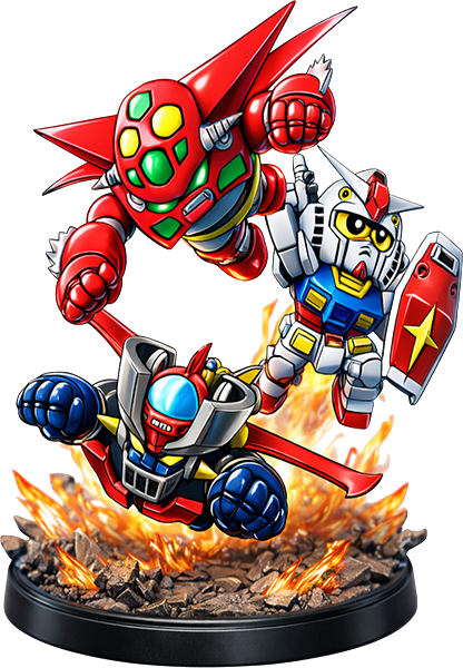 Super Robot Taisen XO — figurine