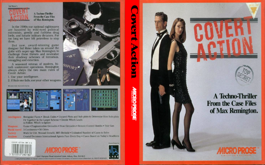 Sid Meier's Covert Action — box-texture (EU)