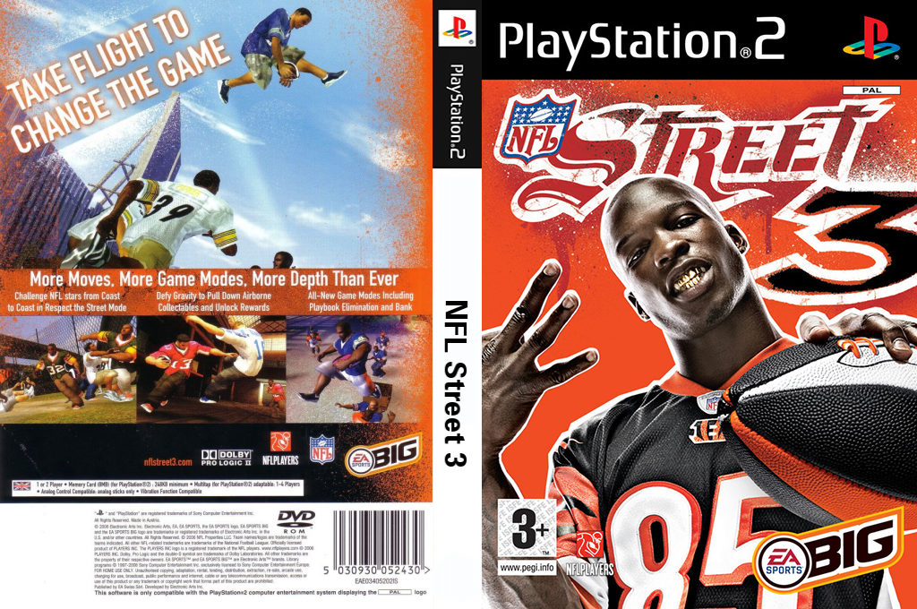 NFL Street 3 — box-texture (EU)