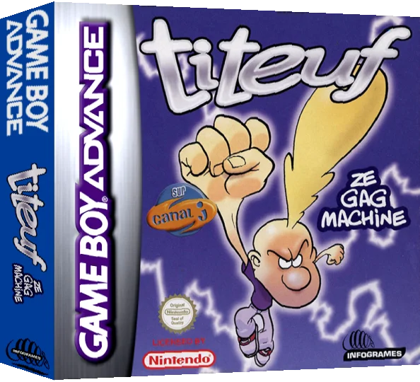 Tootuff - The Gag Machine — box-3D (FR)