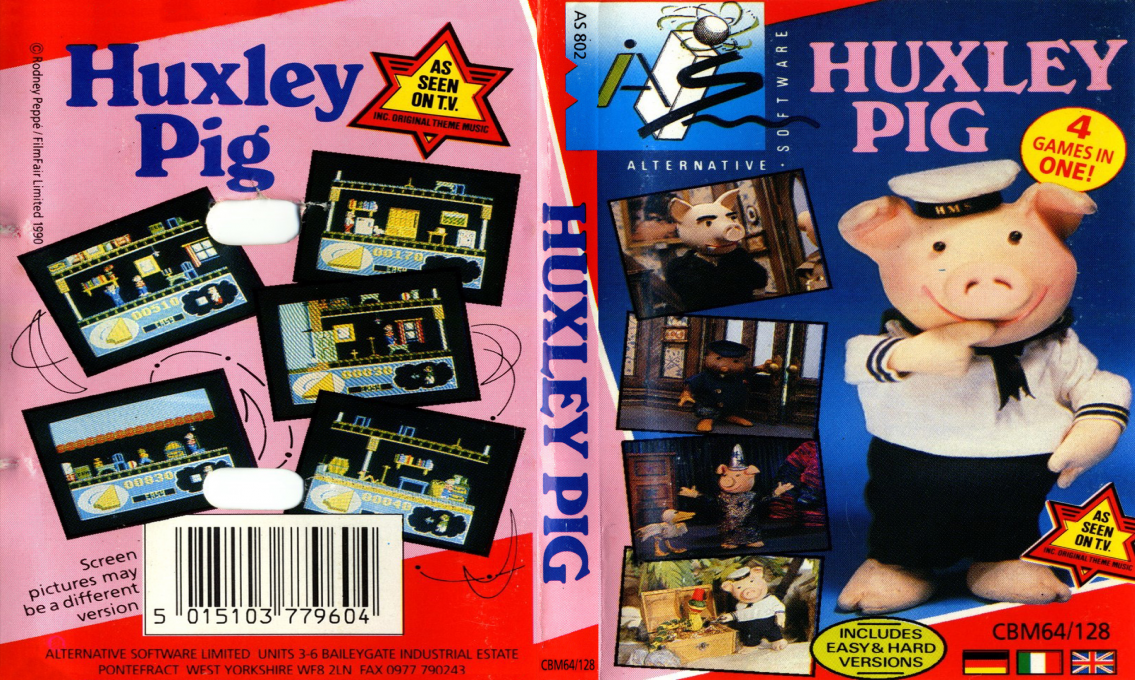 Huxley Pig — box-texture (EU)