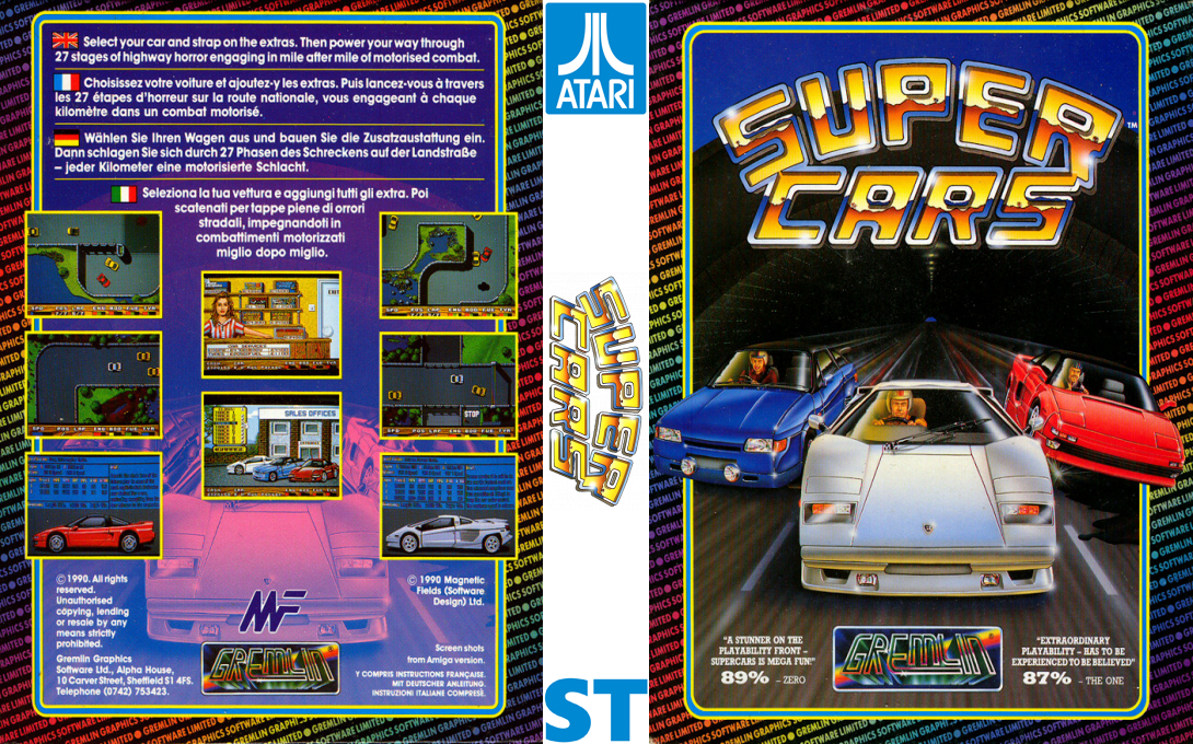 Super Cars — box-texture (EU)