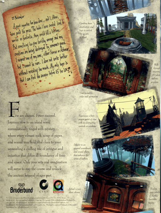 Myst — box-2D-back (US)